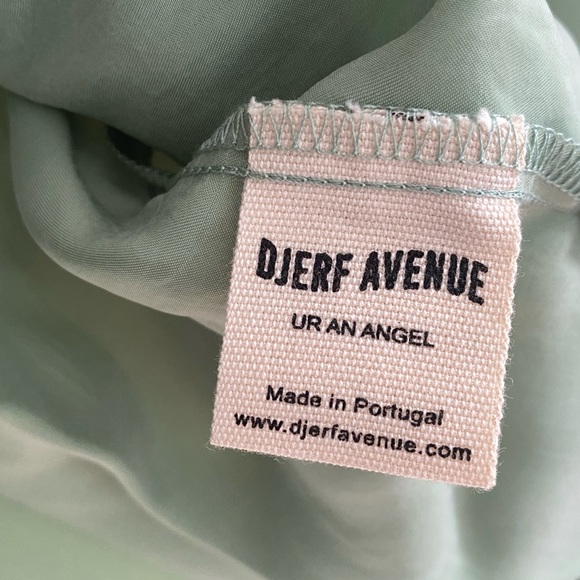 Djerf Avenue Tie Top in Pistachio Size Small - Picture 5 of 6